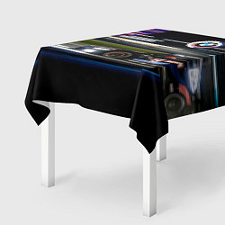 Скатерть для стола BMW night city, цвет: 3D-принт — фото 2