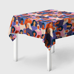Скатерть для стола Девушки Girls, цвет: 3D-принт — фото 2