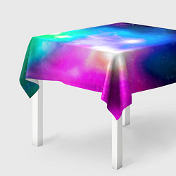 Скатерть для стола Colorful Space Космос, цвет: 3D-принт — фото 2