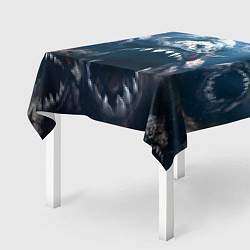 Скатерть для стола Пираньи Челюсти Монстры, цвет: 3D-принт — фото 2
