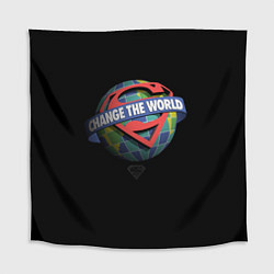 Скатерть для стола Мир Супермена, цвет: 3D-принт
