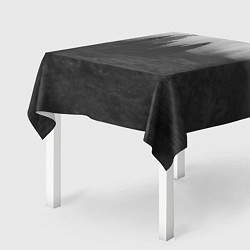 Скатерть для стола Туманный лес - туман, цвет: 3D-принт — фото 2