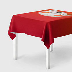 Скатерть для стола Мордочка мишки, цвет: 3D-принт — фото 2