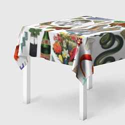 Скатерть для стола Underground vanguard pattern fashion 2088, цвет: 3D-принт — фото 2