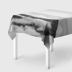 Скатерть для стола Горы и туман, цвет: 3D-принт — фото 2