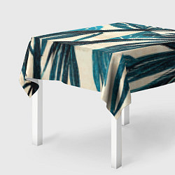 Скатерть для стола Винтажные пальмы, цвет: 3D-принт — фото 2