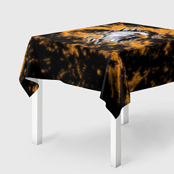 Скатерть для стола Орел в огне, цвет: 3D-принт — фото 2