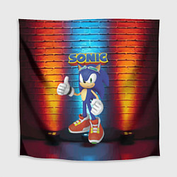 Скатерть для стола Sonic - Hedgehog - Video game - жест, цвет: 3D-принт