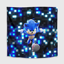 Скатерть для стола Sonic neon squares, цвет: 3D-принт