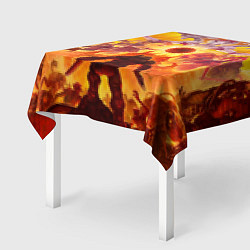Скатерть для стола Doom в аду, цвет: 3D-принт — фото 2