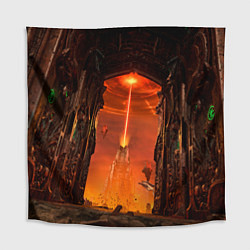 Скатерть для стола Doom врата ада, цвет: 3D-принт