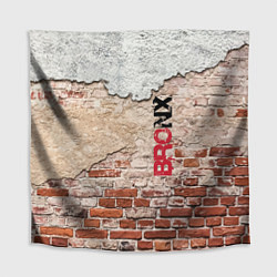 Скатерть для стола Старая кирпичная стена - Бронкс, цвет: 3D-принт