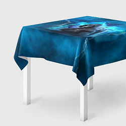 Скатерть для стола Stalker sky art blue, цвет: 3D-принт — фото 2