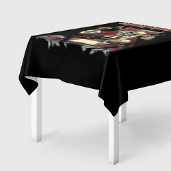 Скатерть для стола Iron Maiden - судья, цвет: 3D-принт — фото 2