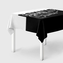 Скатерть для стола Boxing чёрно-белое, цвет: 3D-принт — фото 2