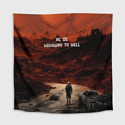 Скатерть для стола AC DC Highway to hell, цвет: 3D-принт