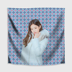 Скатерть для стола Blackpink Jennie Kim Blackpink winter style, цвет: 3D-принт