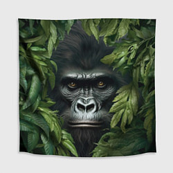 Скатерть для стола Горилла в джунгях, цвет: 3D-принт