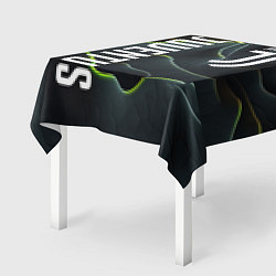 Скатерть для стола Juventus dark green logo, цвет: 3D-принт — фото 2
