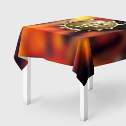 Скатерть для стола Дум гай символ, цвет: 3D-принт — фото 2