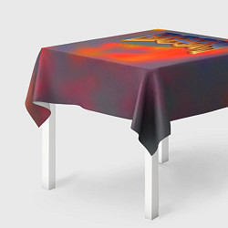 Скатерть для стола Дум планета марс, цвет: 3D-принт — фото 2
