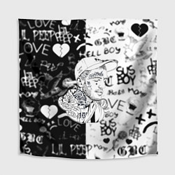 Скатерть для стола Lil peep logo rap, цвет: 3D-принт