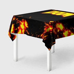 Скатерть для стола Doom огненный марс, цвет: 3D-принт — фото 2