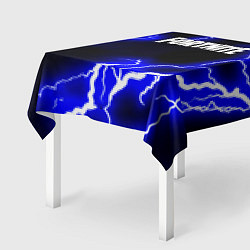 Скатерть для стола Fortnite шторм молнии неон, цвет: 3D-принт — фото 2
