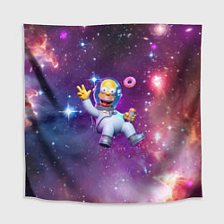 Скатерть для стола Homer Simpson in space - ai art, цвет: 3D-принт