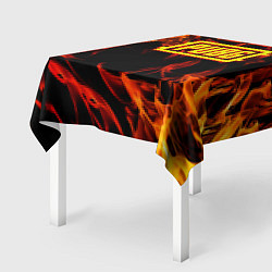 Скатерть для стола Battlegrounds flame, цвет: 3D-принт — фото 2
