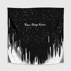 Скатерть для стола Three days grace rock band, цвет: 3D-принт