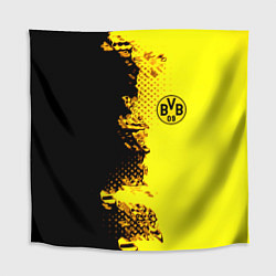 Скатерть для стола Borussia fc sport краски, цвет: 3D-принт