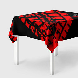Скатерть для стола AUDI краски текстура шины, цвет: 3D-принт — фото 2