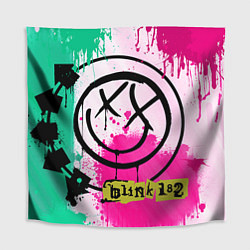 Скатерть для стола Blink-182: Purple Smile, цвет: 3D-принт