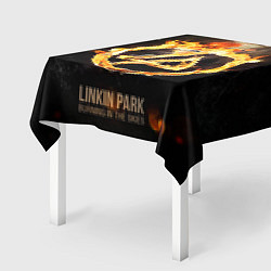 Скатерть для стола Linkin Park: Burning the skies, цвет: 3D-принт — фото 2