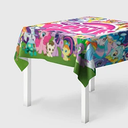 Скатерть для стола My Little Pony, цвет: 3D-принт — фото 2