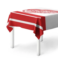 Скатерть для стола Detroit Red Wings, цвет: 3D-принт — фото 2