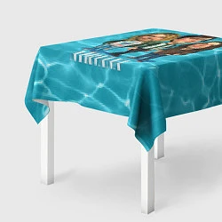 Скатерть для стола Nirvana: Water, цвет: 3D-принт — фото 2