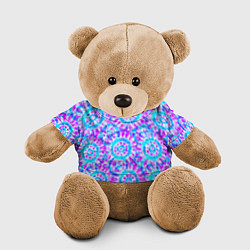 Игрушка-медвежонок Tie dye цвета 3D-коричневый — фото 1