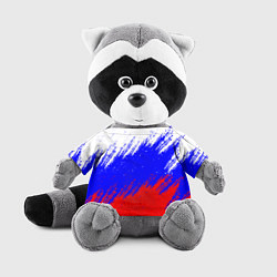 Игрушка-енот Россия, цвет: 3D-серый