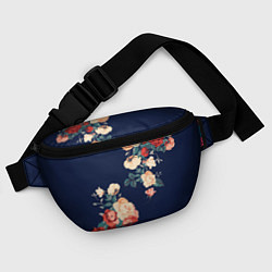 Поясная сумка Fashion flowers, цвет: 3D-принт — фото 2