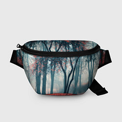 Поясная сумка Осень, цвет: 3D-принт