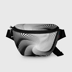 Поясная сумка Оптический узор, цвет: 3D-принт