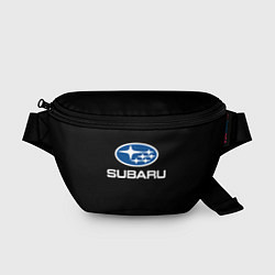 Поясная сумка Subaru - emblem, цвет: 3D-принт