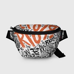Поясная сумка Paramore: Riot цвета 3D-принт — фото 1