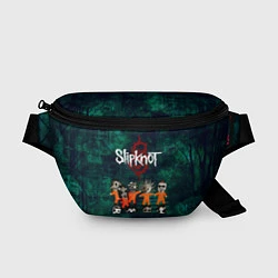 Поясная сумка Группа Slipknot, цвет: 3D-принт