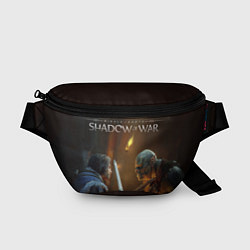 Поясная сумка Shadow of War 8, цвет: 3D-принт