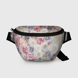 Поясная сумка Букет из роз, цвет: 3D-принт
