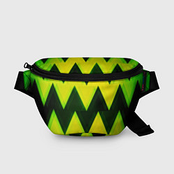 Поясная сумка Zigzag, цвет: 3D-принт