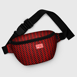 Поясная сумка PUBG: Red Line, цвет: 3D-принт — фото 2